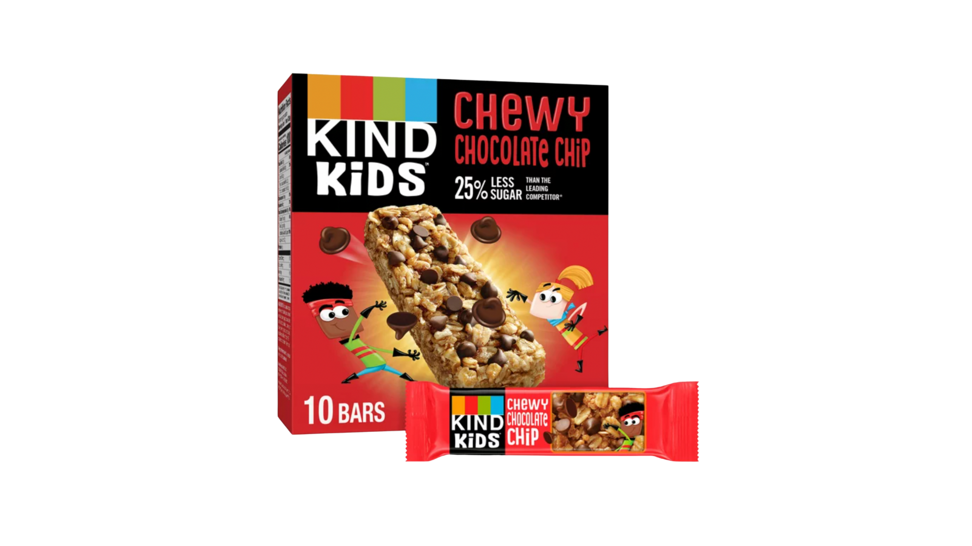 unhealthy granola bars for kids