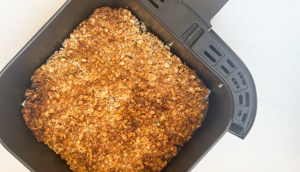 granola in the air fryer