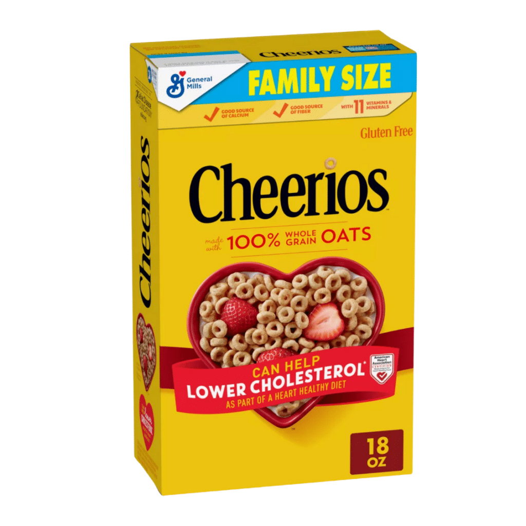 box of cheerios