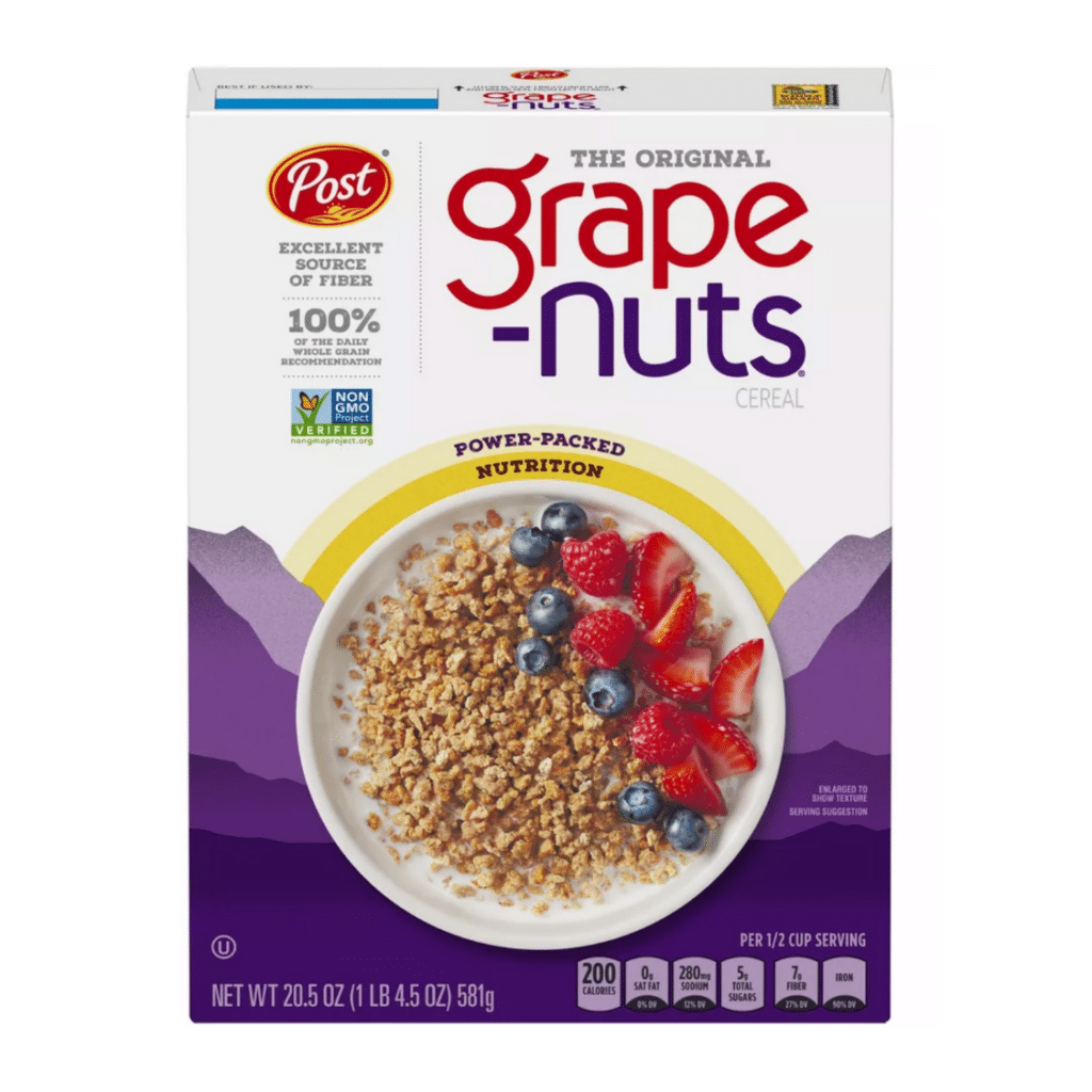 box of grape nuts