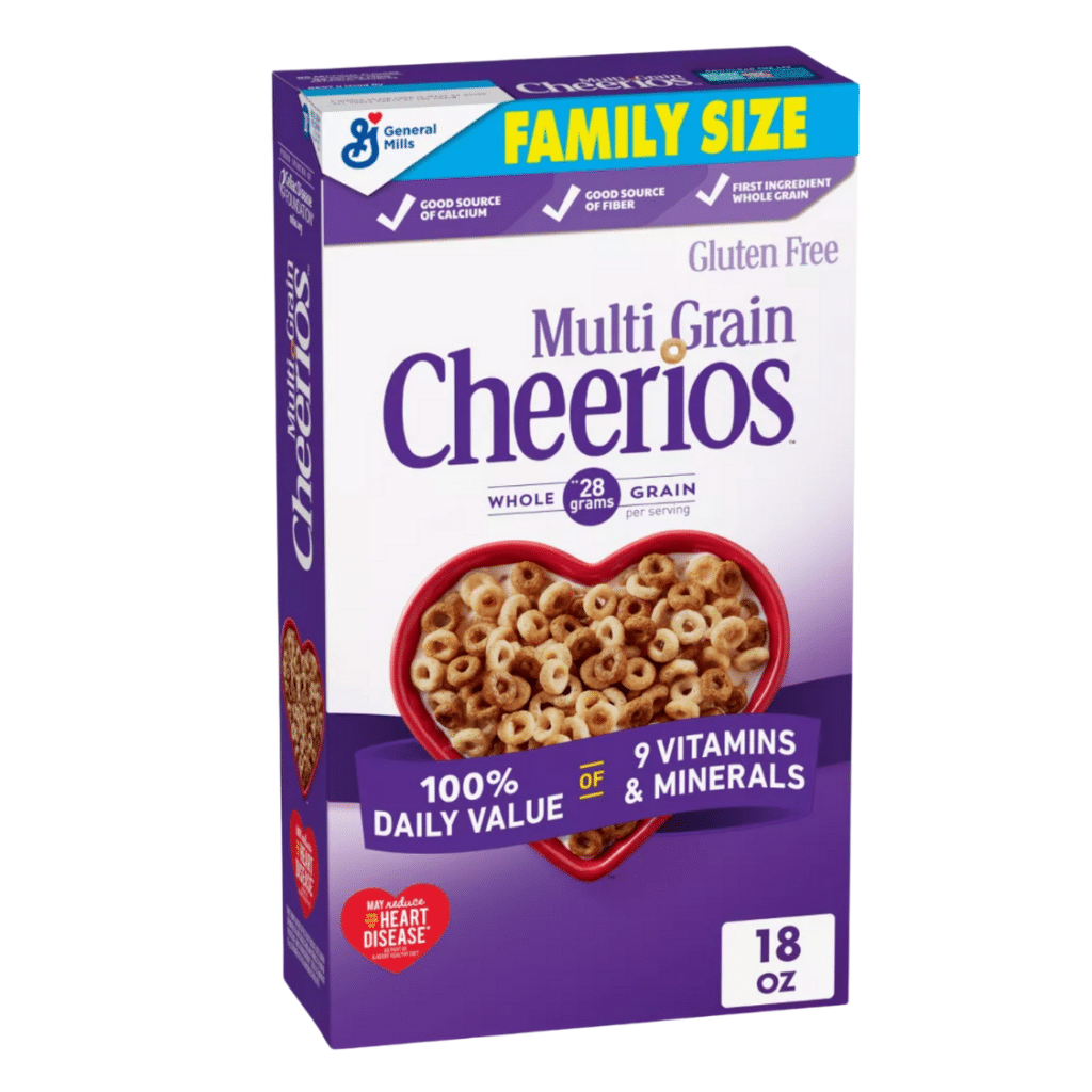 box of multigrain cheerios