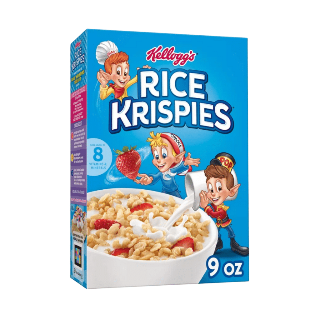 box of rice krispies