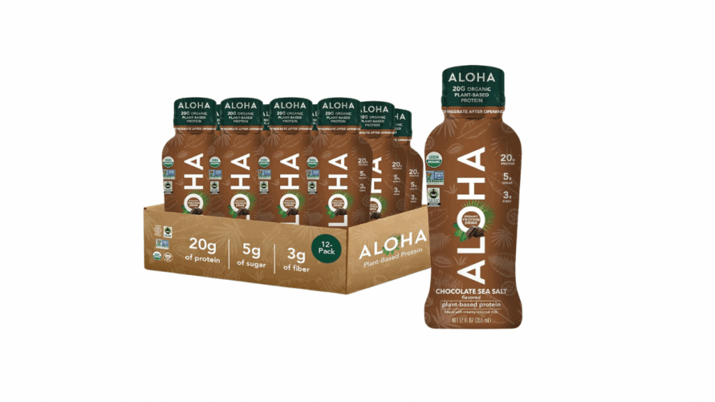 aloha protein shake for breastfeeding