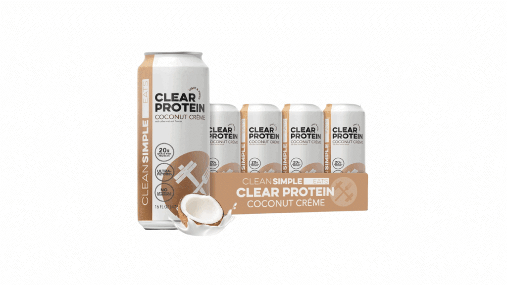 clean simple eats protein shake for breastfeeding