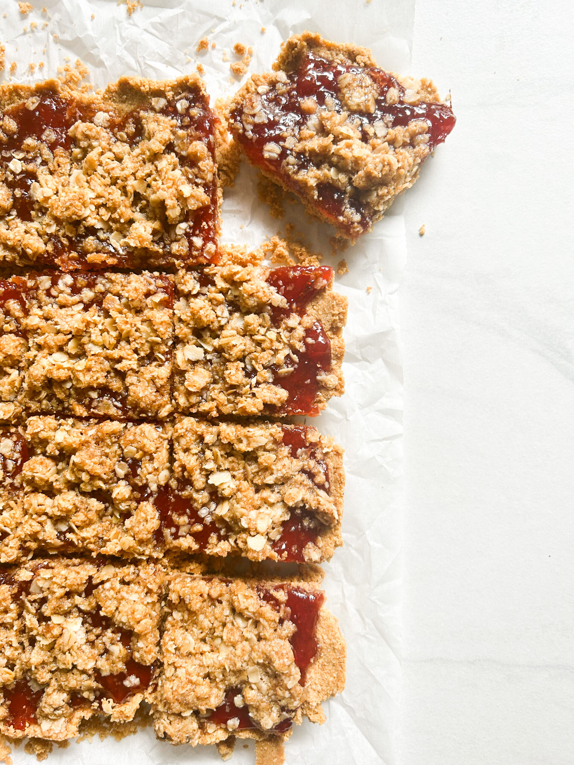 Peanut butter & Jelly bars