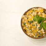 healthy elote corn dip