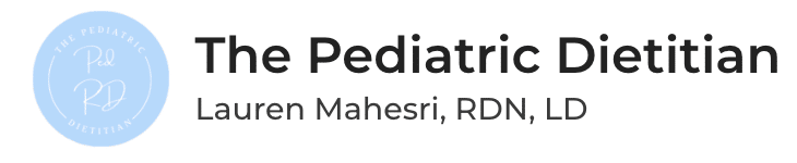 logo for the pediatric dietitian website